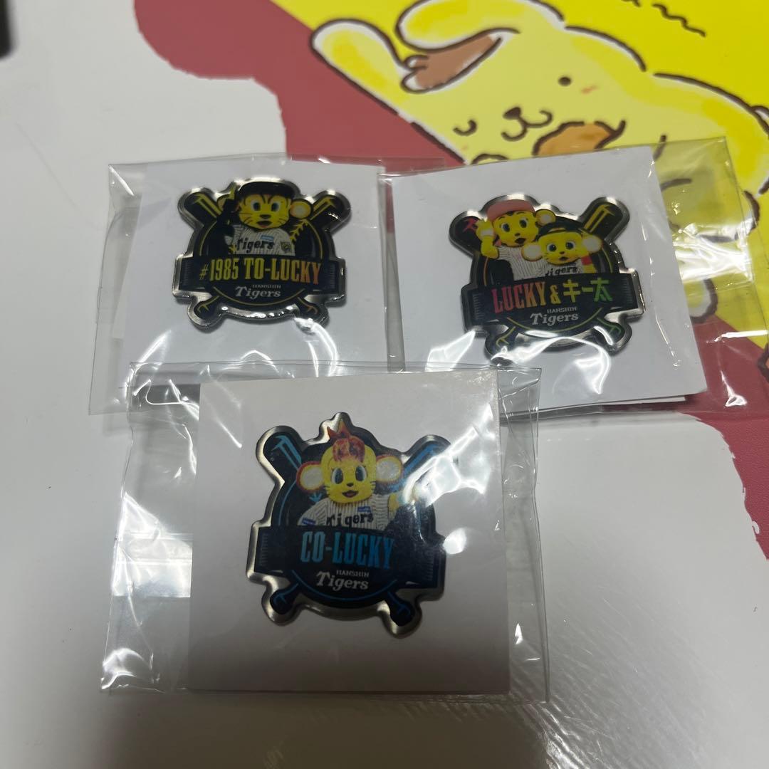 2025 阪神タイガース マスコットピンバッジ 選手ピンバッジ 全種類