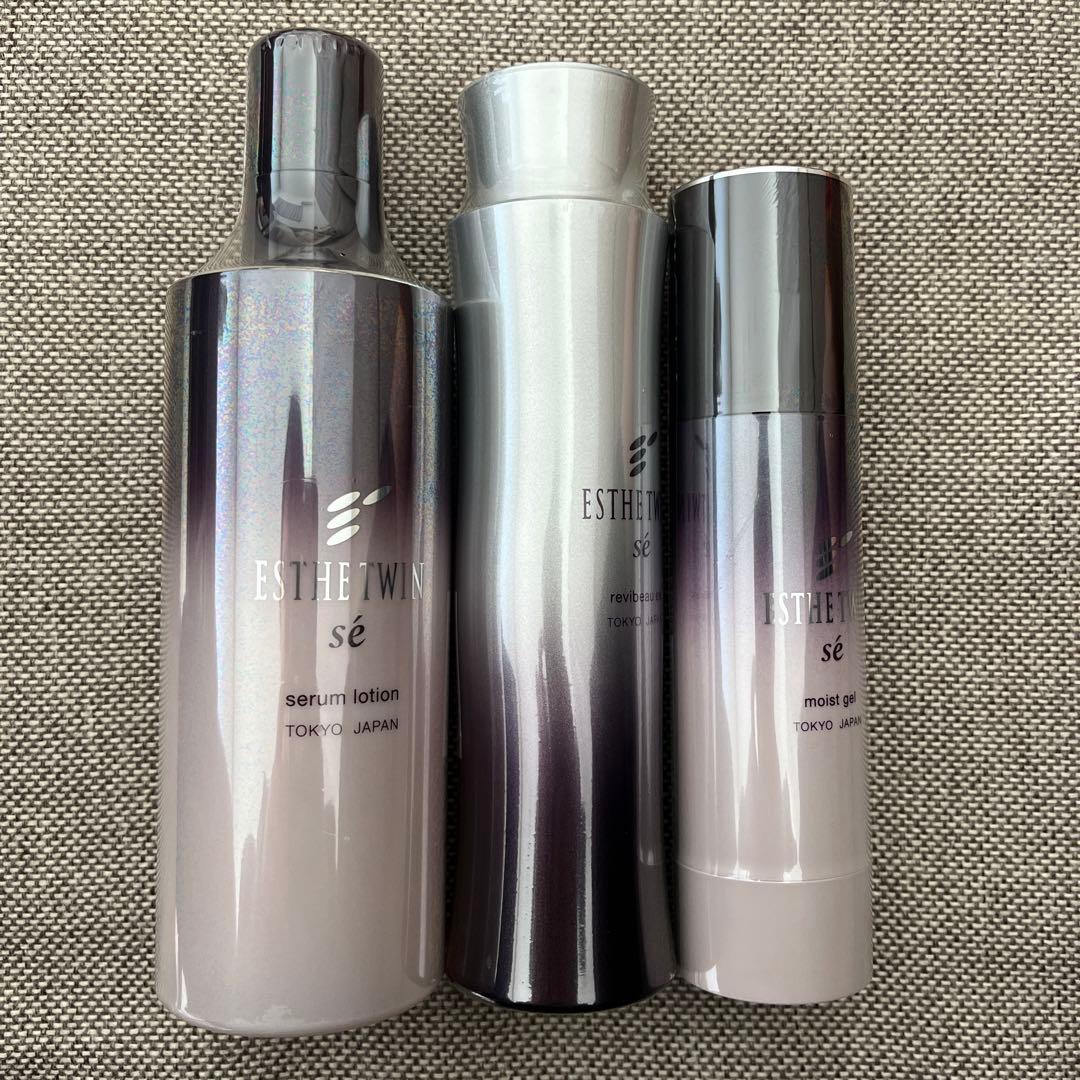 エステツイン se 3点セットセラムローション、リバイビュエクス、モイストジェル