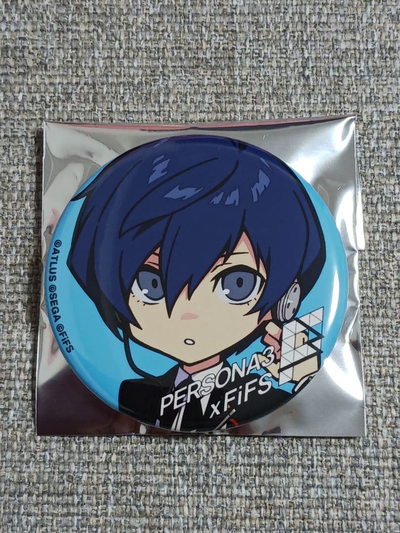 ペルソナ3 FiFS 缶バッジ SDver. シークレット 主人公