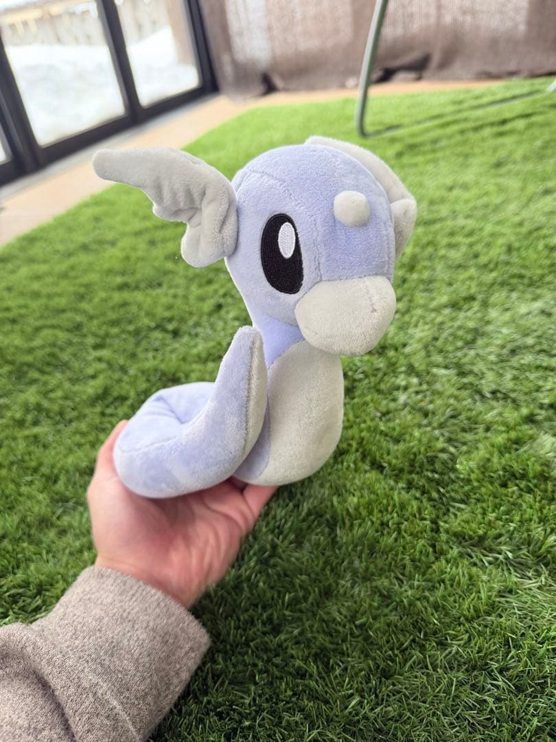 【全てタグ付】ポケセン限定レア3体セット（イーブイ・カプコケコ・ミニリュウ）