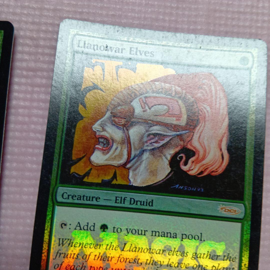 MTG ラノワールのエルフ Foil プロモ 4枚セット 英語