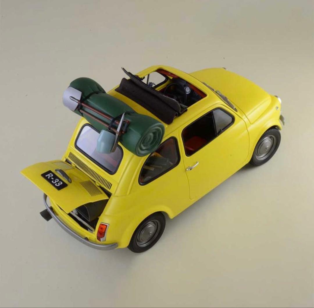 ルパン三世 カリオストロの城 FIAT 500 1/12 ダイキャスト完成品