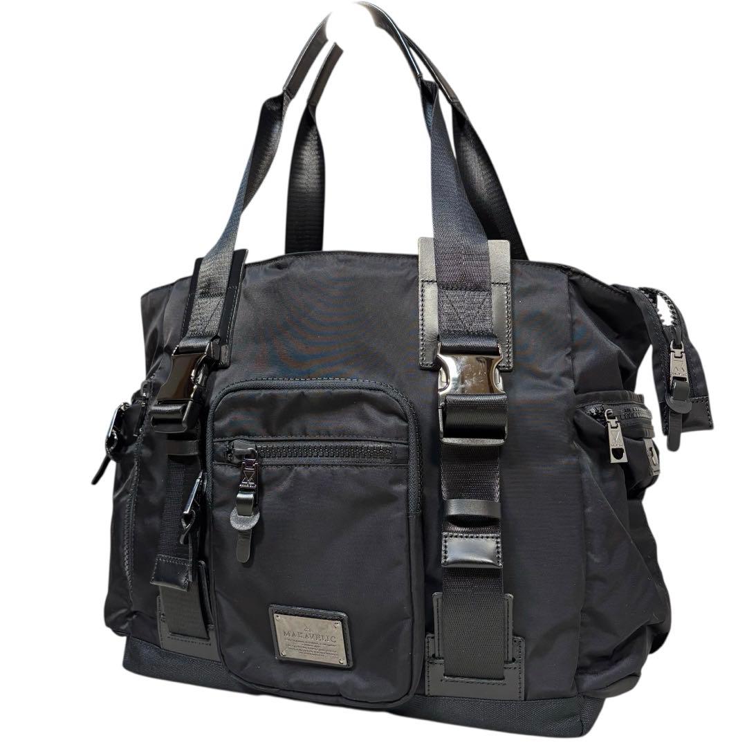 【極美品】MAKAVELIC BIND UP 3 トートバッグ ブラック