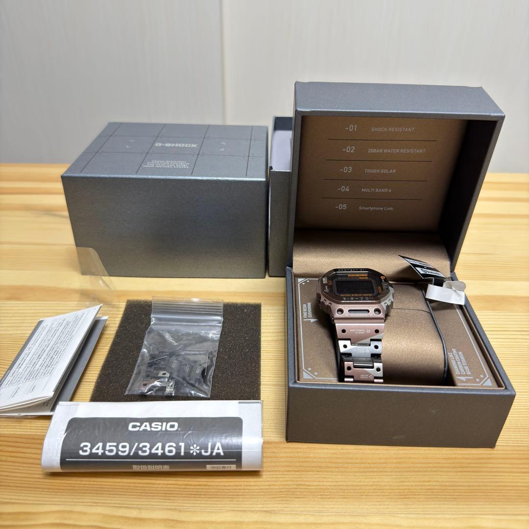 G-SHOCKチタン5000 SERIESチタンGMW-B5000TVB-1JR