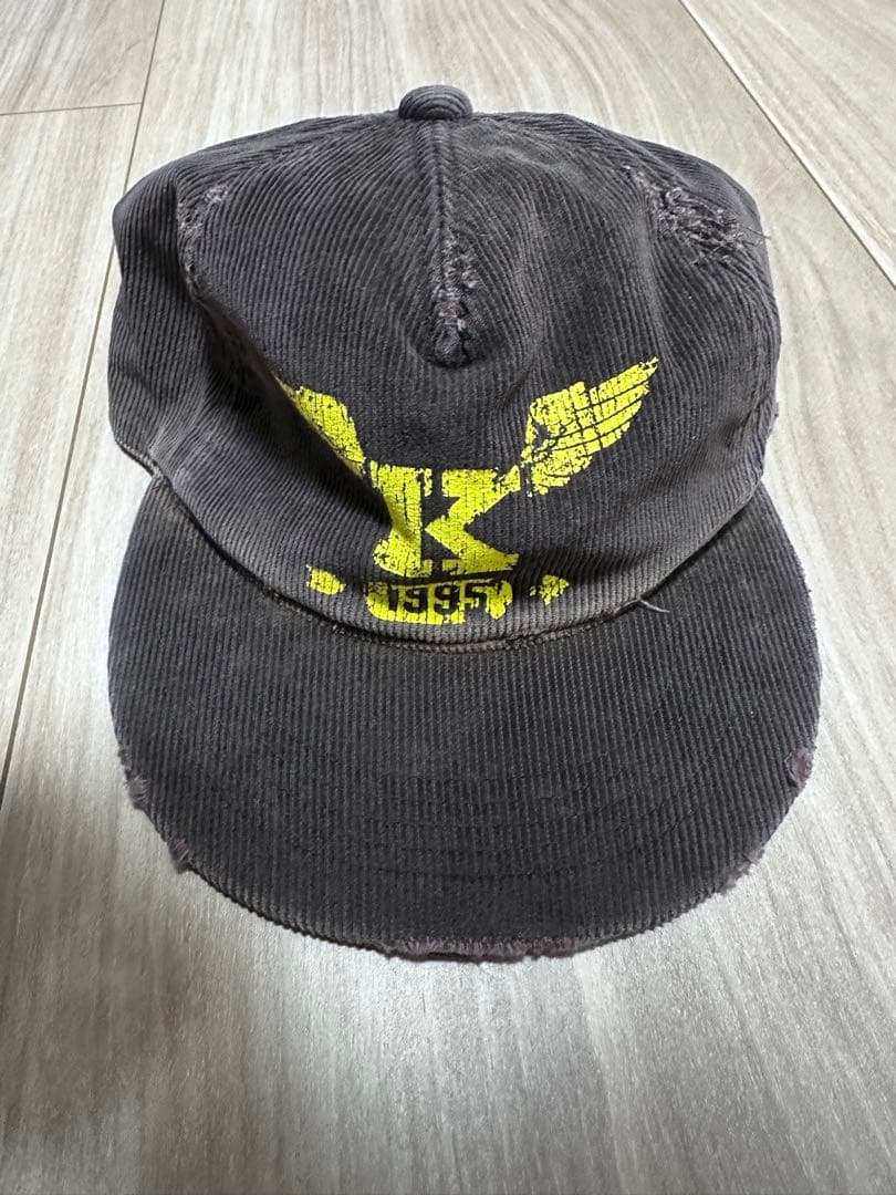 KAMIYA x CA4LA K-WING DISTRESSED CAP カミヤ
