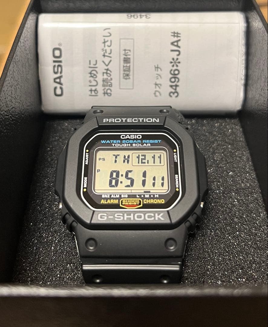 CASIO G-SHOCK G-5600UE-1JF ブラック