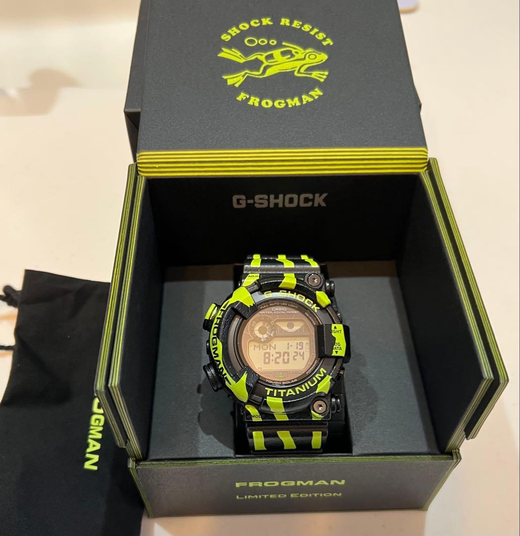 G-SHOCK FROGMAN 限定版　ヤドクガエル