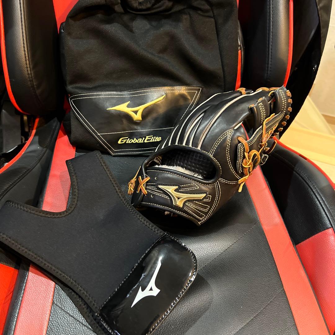 ミズノ　グローバルエリート　一般軟式　内野手用