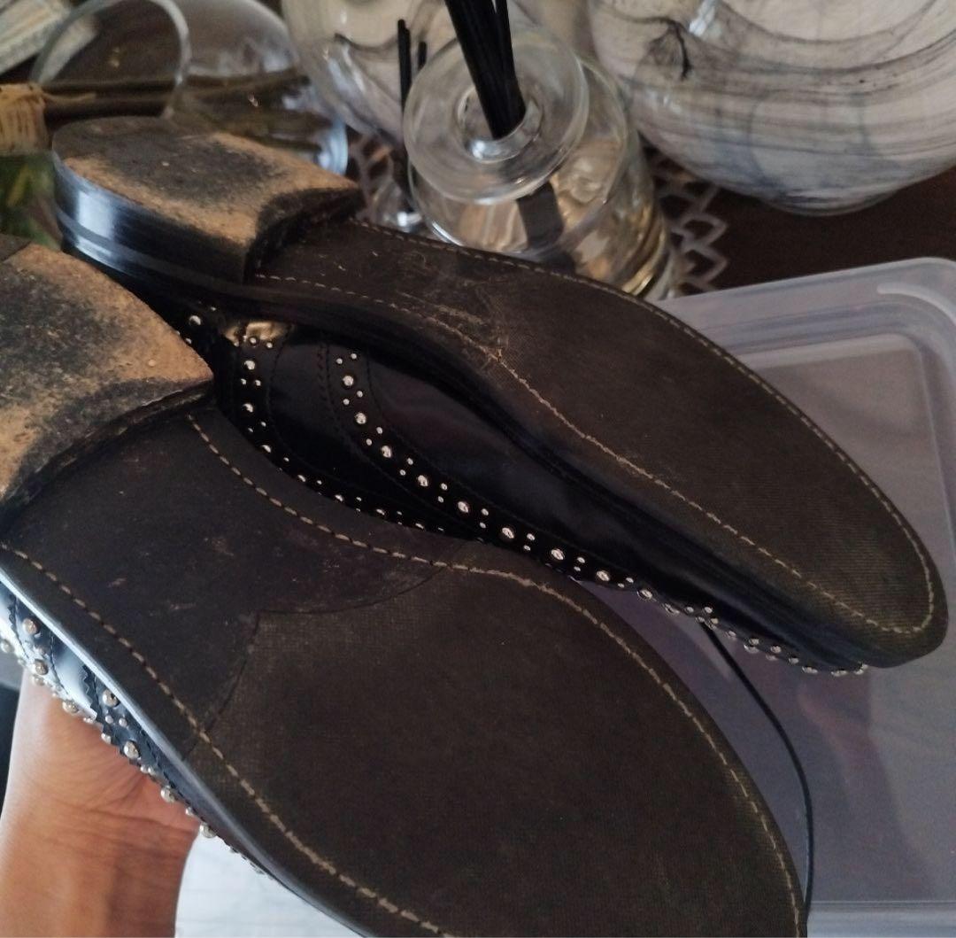 あさと様　church's ブラックレザーシューズ 38 1/2