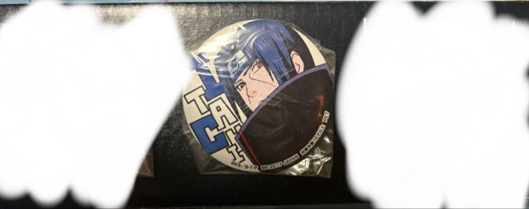 NARUTO SEGA 缶バッジ うちはイタチ