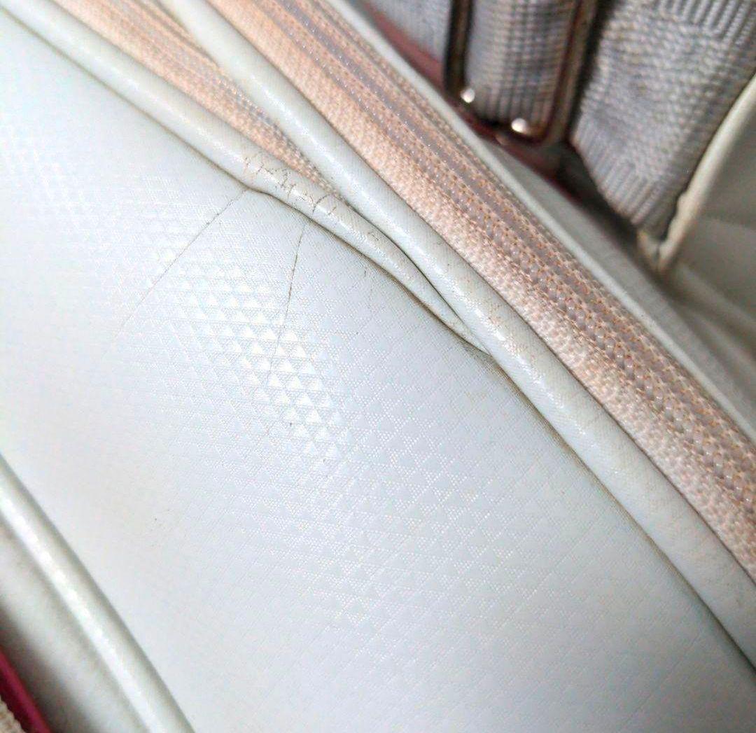 dc9 Callaway レザー キャディバッグ 白