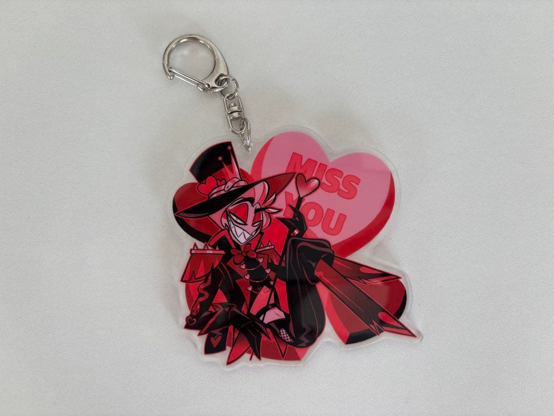 ハズビンホテル バレンタインアクリルキーホルダー　ルシファー