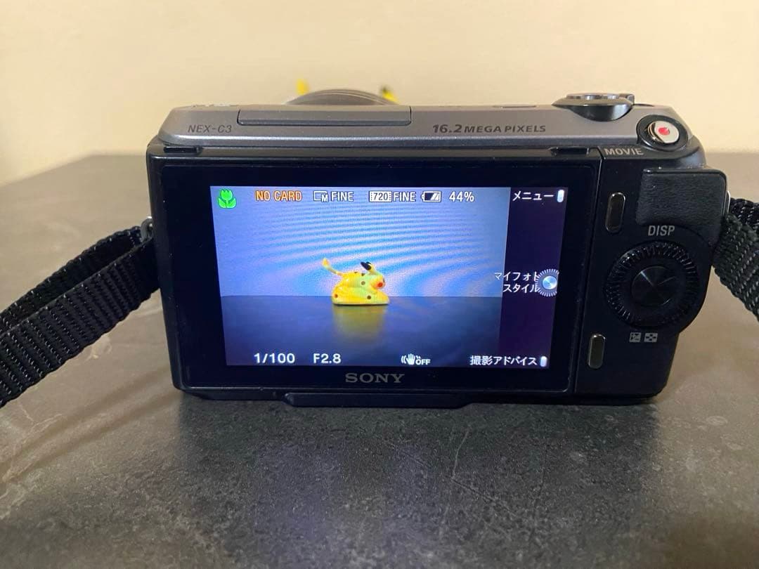 SONY NEX-C3 SEL1855 SEL16F28 ダブルレンズセット