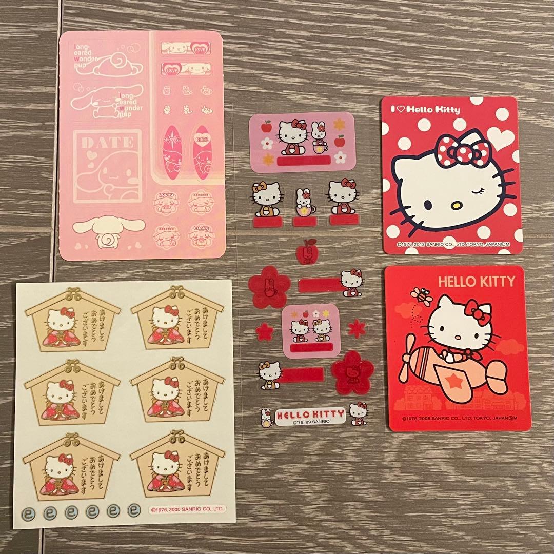 【激レア・希少】当時物 サンリオ キャラクターシール まとめ売り ハローキティ等
