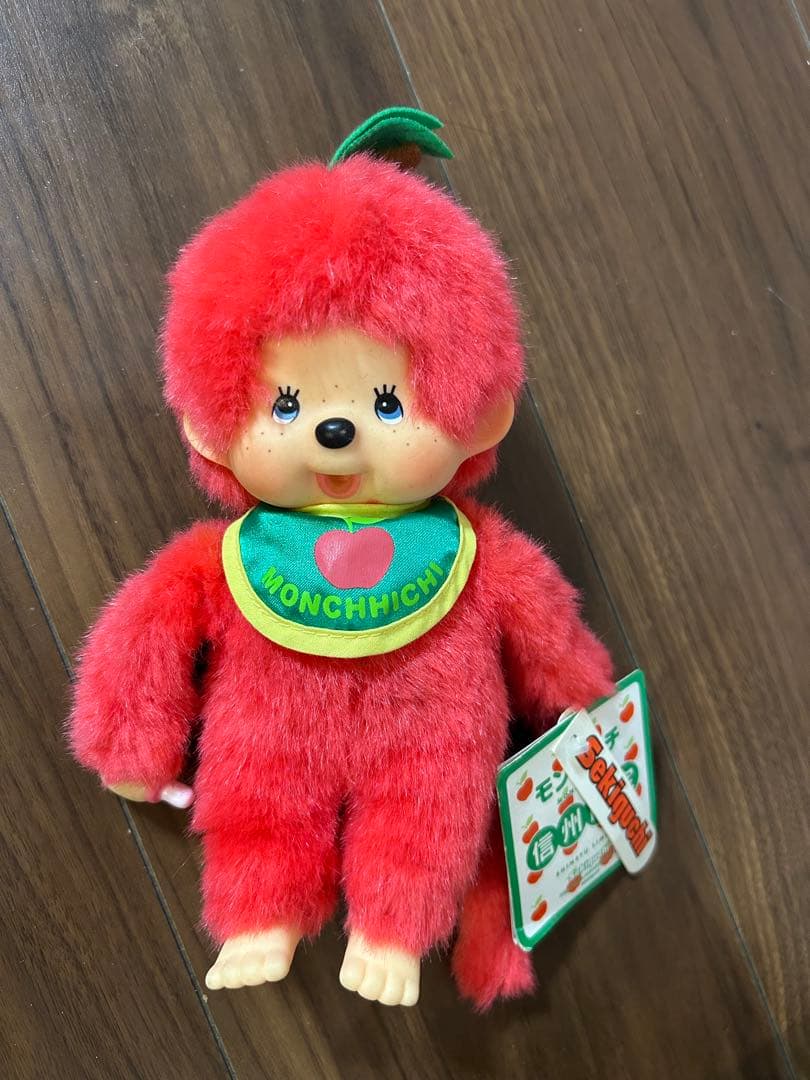 モンチッチ ぬいぐるみ　信州限定　赤