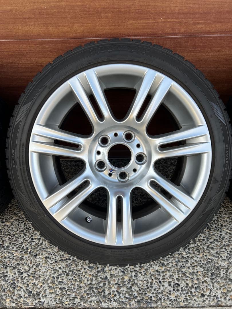 ジョージさま　E91 純正Mスポーツホイール スタッドレス付き