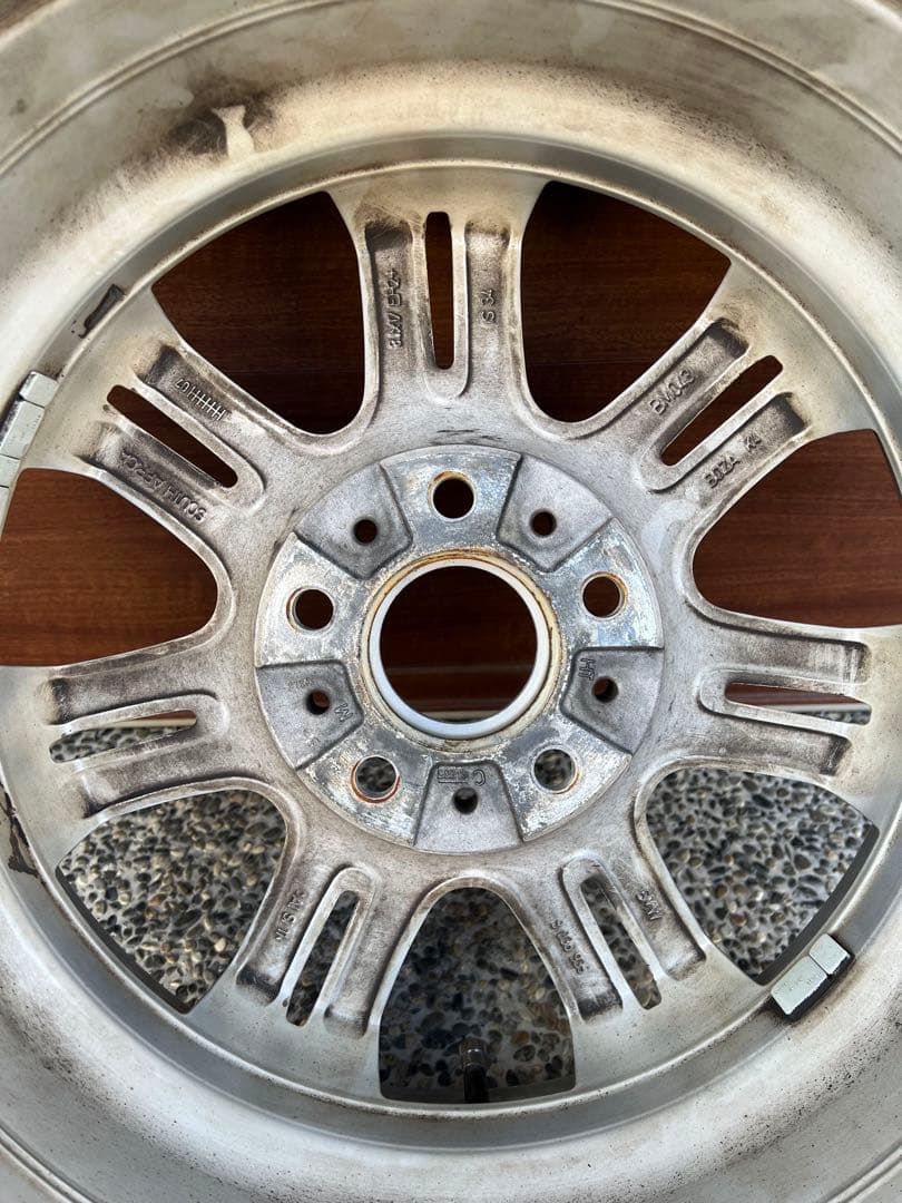 ジョージさま　E91 純正Mスポーツホイール スタッドレス付き