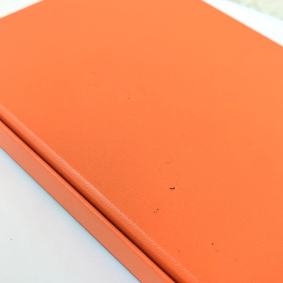 エルメス ベルトデザイン ノートブック メモ帳 ピンク カーキ ブルー【美品】