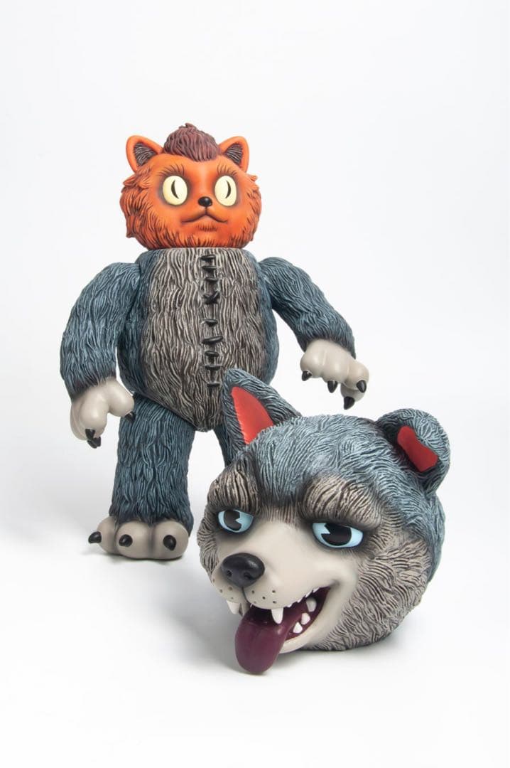 着ぐるみ猫　ソフビフィギュア　石黒亜矢子　ポップアップ限定　絵本作品キャラクター