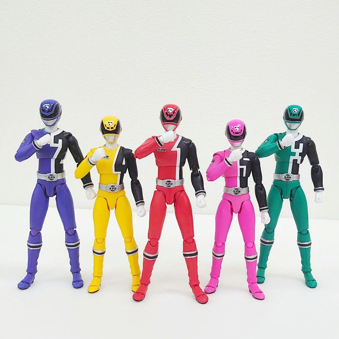 S.H.Figuarts フィギュアーツ 特捜戦隊デカレンジャー 5体セット