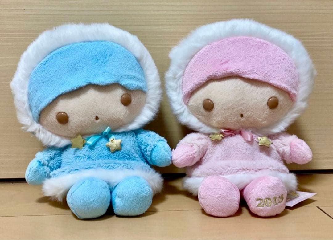 サンリオ キキララ 2013 クリスマス ぬいぐるみ リトルツインスターズ