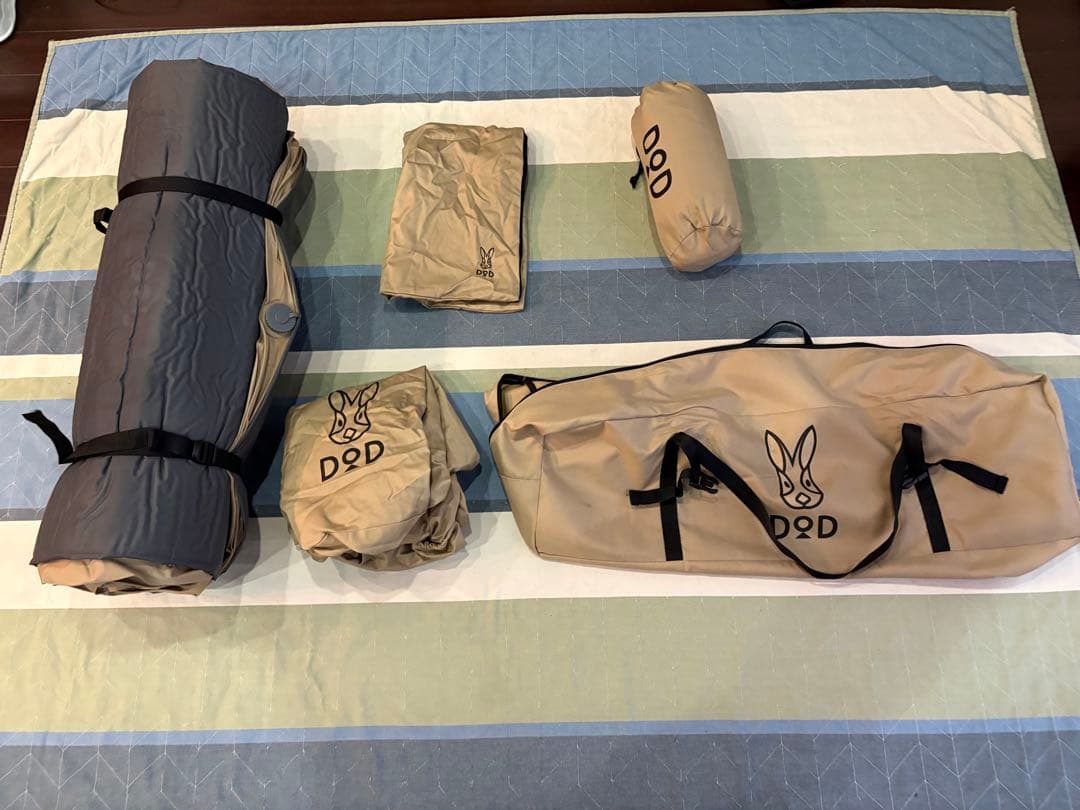 【最終値下げ】DOD ソトネノキワミS 枕カバー&シーツ未使用