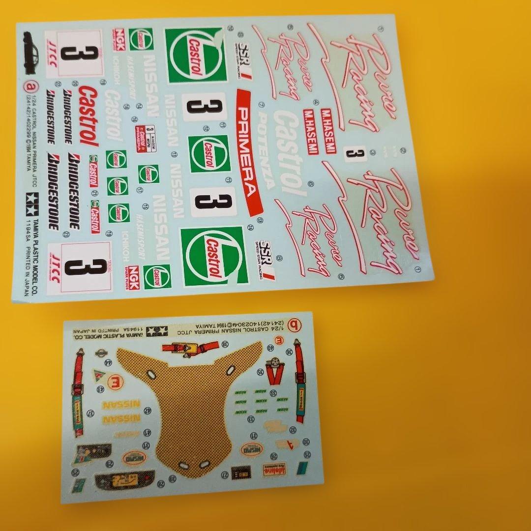 未組立♦タミヤ★★1/24 ♦ カストロール ニッサン プリメーラ JTC