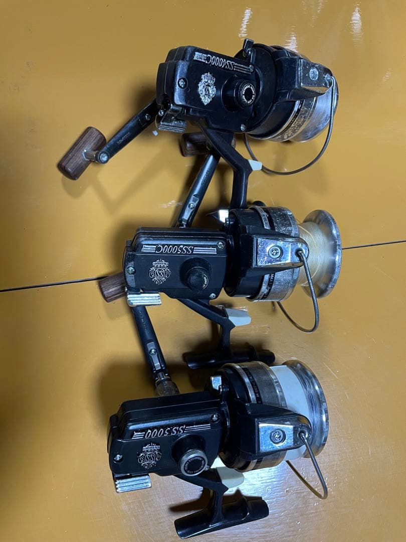 スピニングリール SS-3000/SS-4000/SS-5000、3点セット