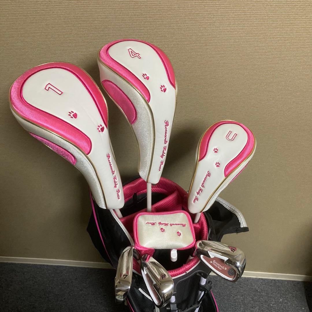 極美品　レディース　ルーズベルト　テディベア　レフティ　ハーフセット　初心者向け