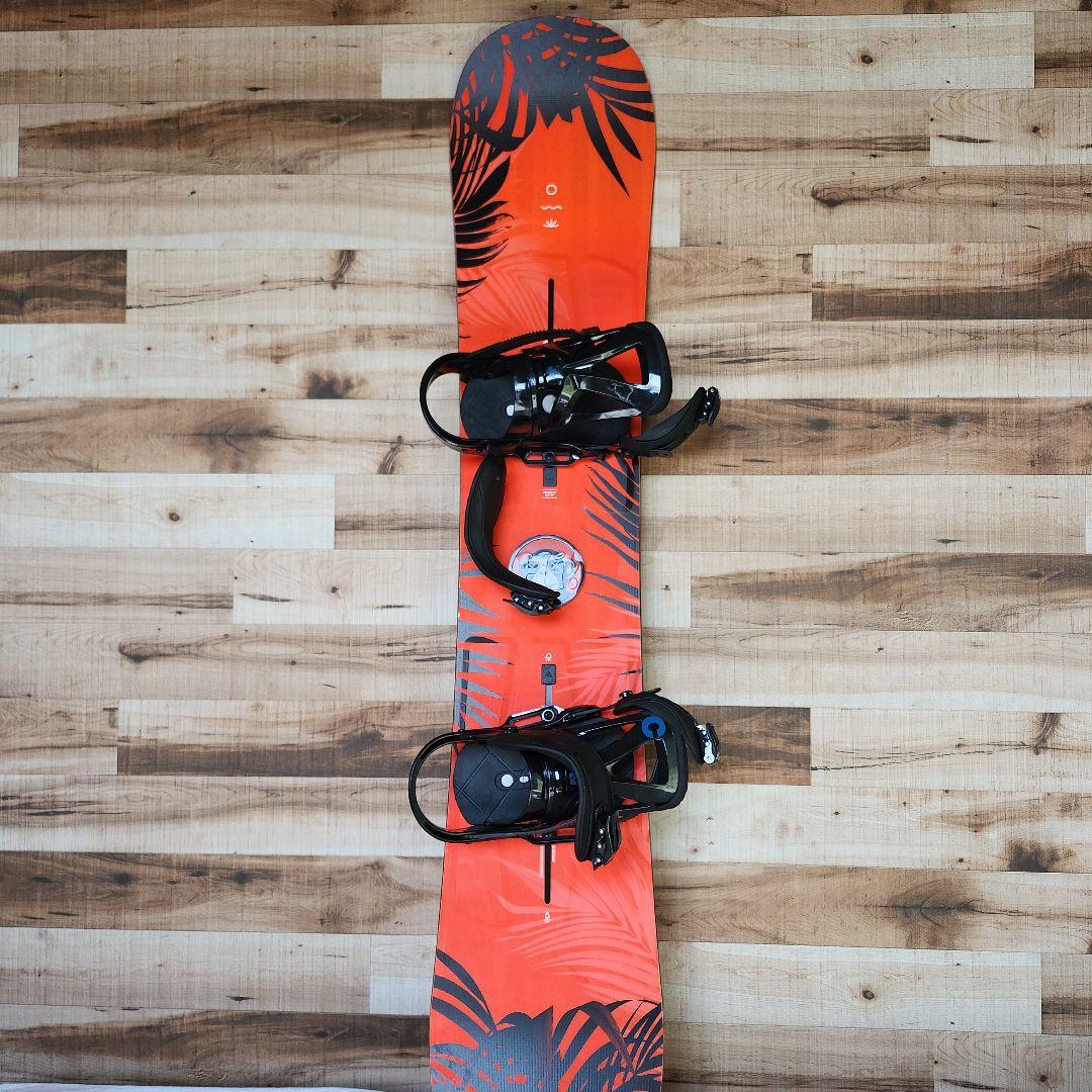 BURTON　レディーススノーボード3点セット 2018-19年モデル