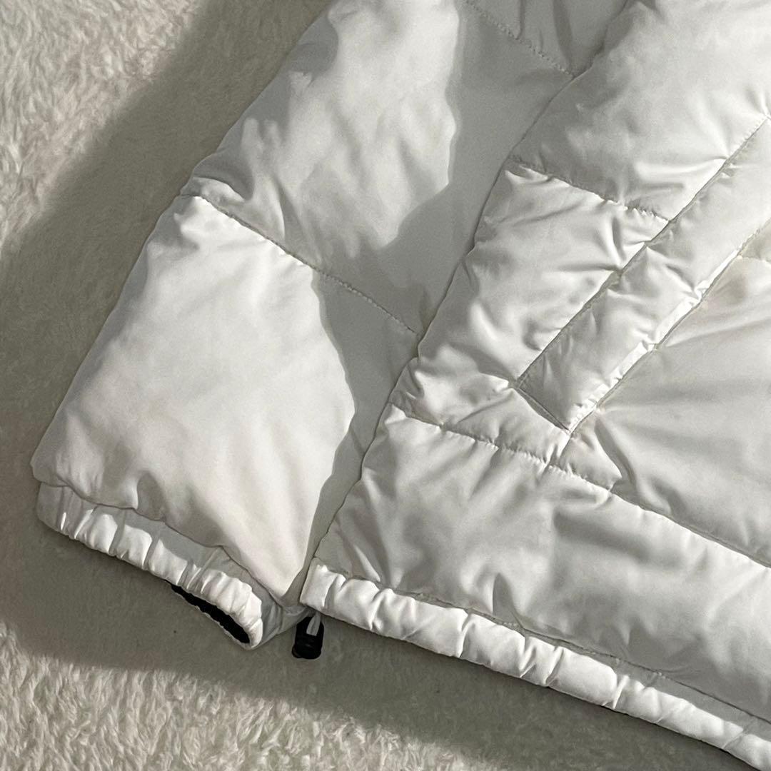 ファーストダウン　リバーシブル　ダウンジャケット　サイズ４L　ブラック　ホワイト