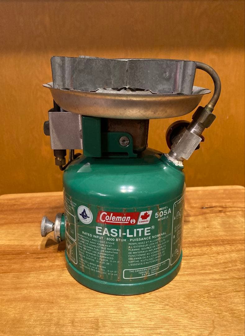 キャンプ BBQ　Coleman　505A ガソリンバーナー　ジャンク品