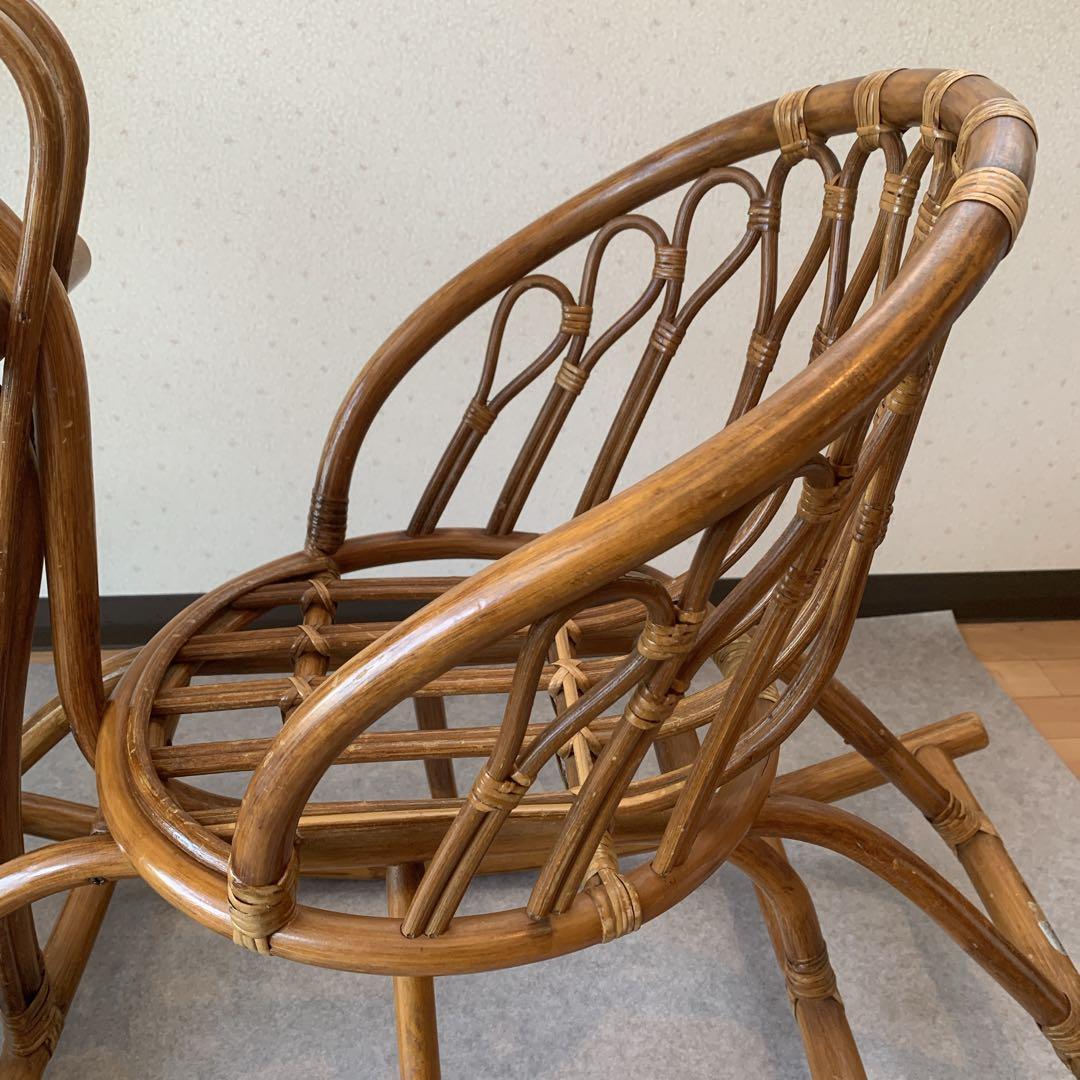 ラタン ロッキングチェア