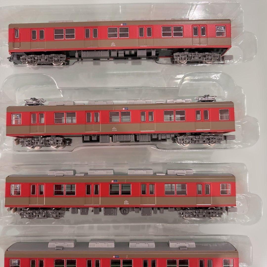 トミーテック 東武鉄道8000系8111編成N化　パンタ、動力付　6両セット