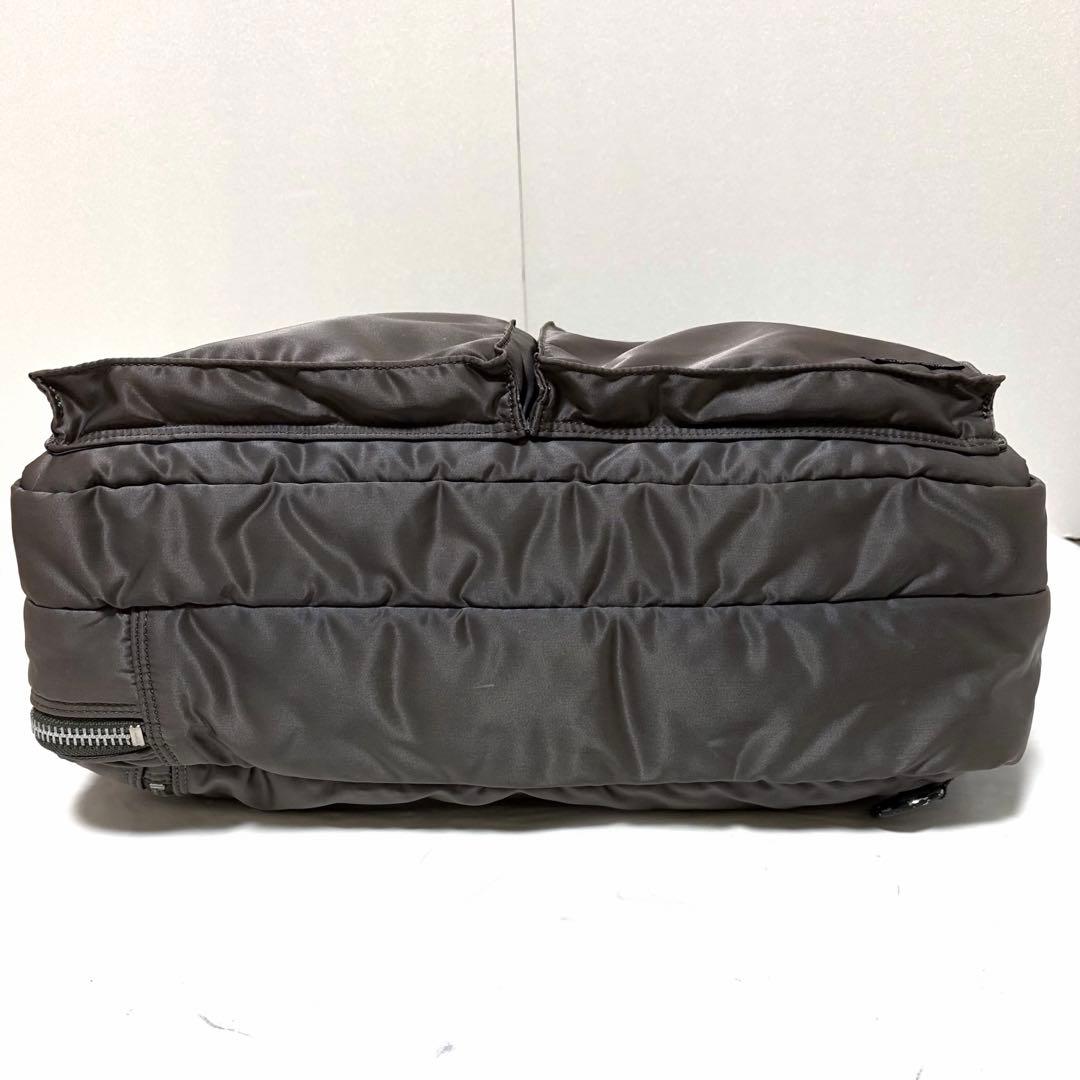 新型✨極美品 ポータータンカー ビジネスバッグ3way 2層 A4可 グレー