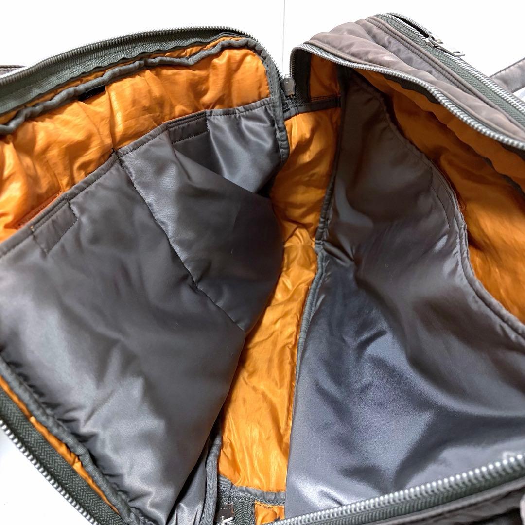 新型✨極美品 ポータータンカー ビジネスバッグ3way 2層 A4可 グレー