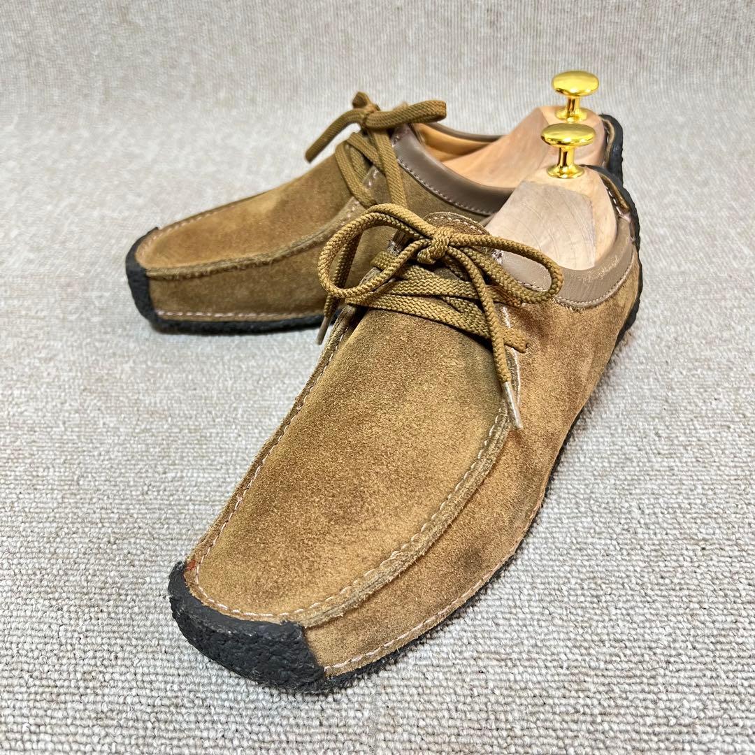 クラークス Clarks ナタリー ブラウン スエード モカシン UK5