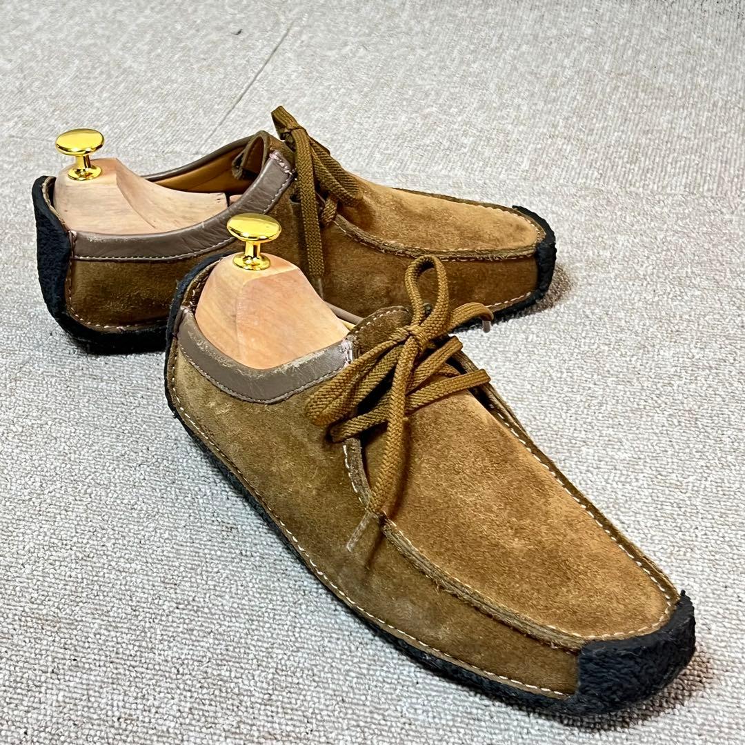 クラークス Clarks ナタリー ブラウン スエード モカシン UK5