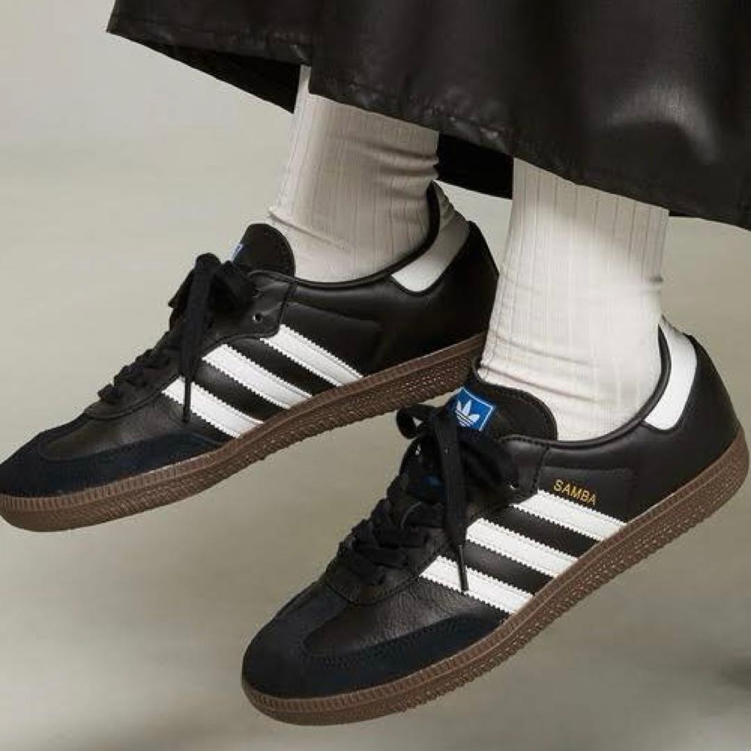 【adidas】 Samba サンバ OG ブラック/ホワイト