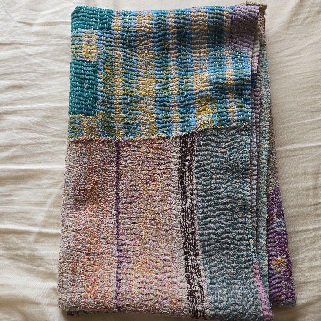 ヴィンテージラリーキルト　カンタキルト ヴィンテージキルト ヴィンテージカン③