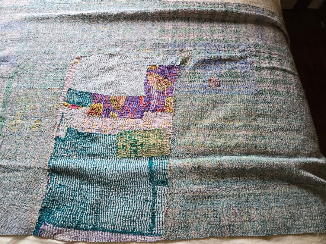 ヴィンテージラリーキルト　カンタキルト ヴィンテージキルト ヴィンテージカン③