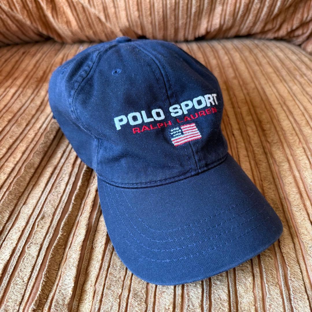 90s POLO SPORT Ralph Lauren キャップ ビンテージ