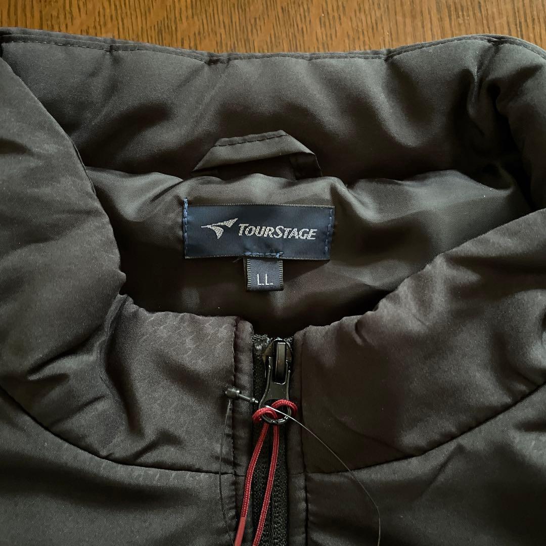 だ*ん様 TOURSTAGE ゴルフジャケット パンツセット LL ブラック 新
