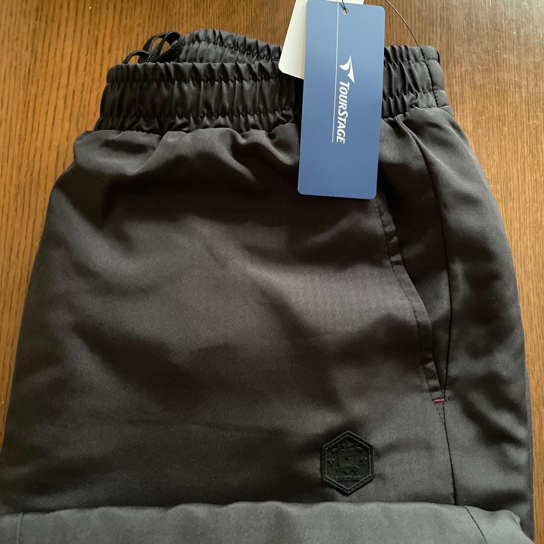 だ*ん様 TOURSTAGE ゴルフジャケット パンツセット LL ブラック 新