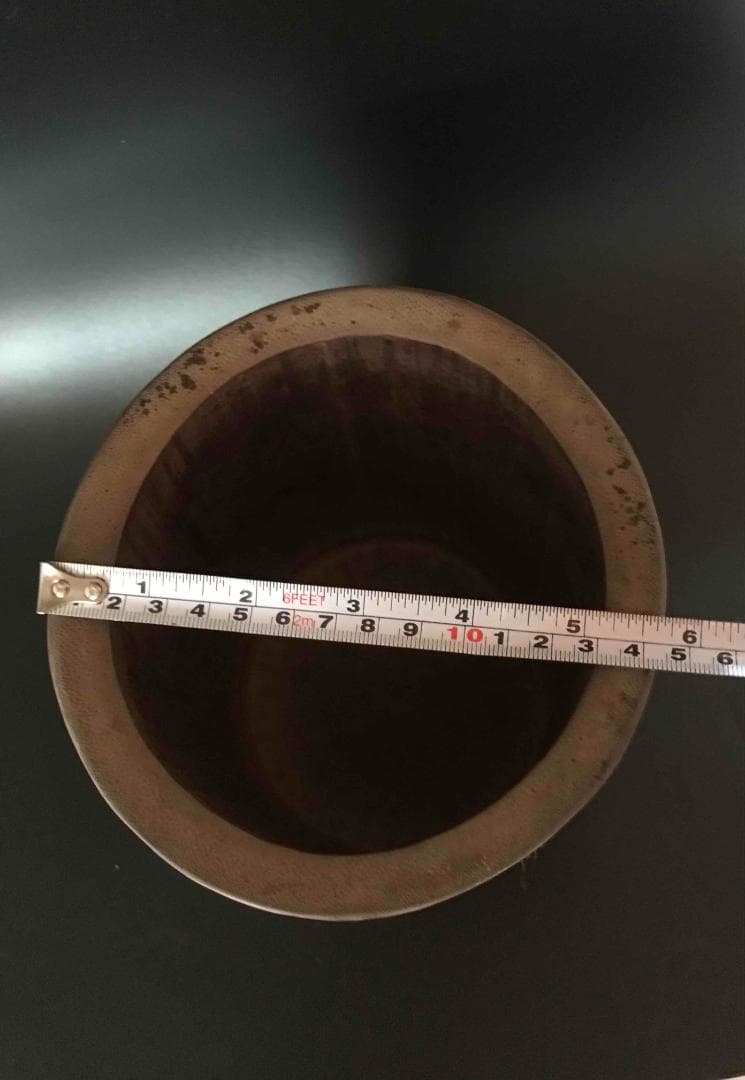 清時代　竹林七仙紋竹筆筒　筆立　筆掛(E-9)