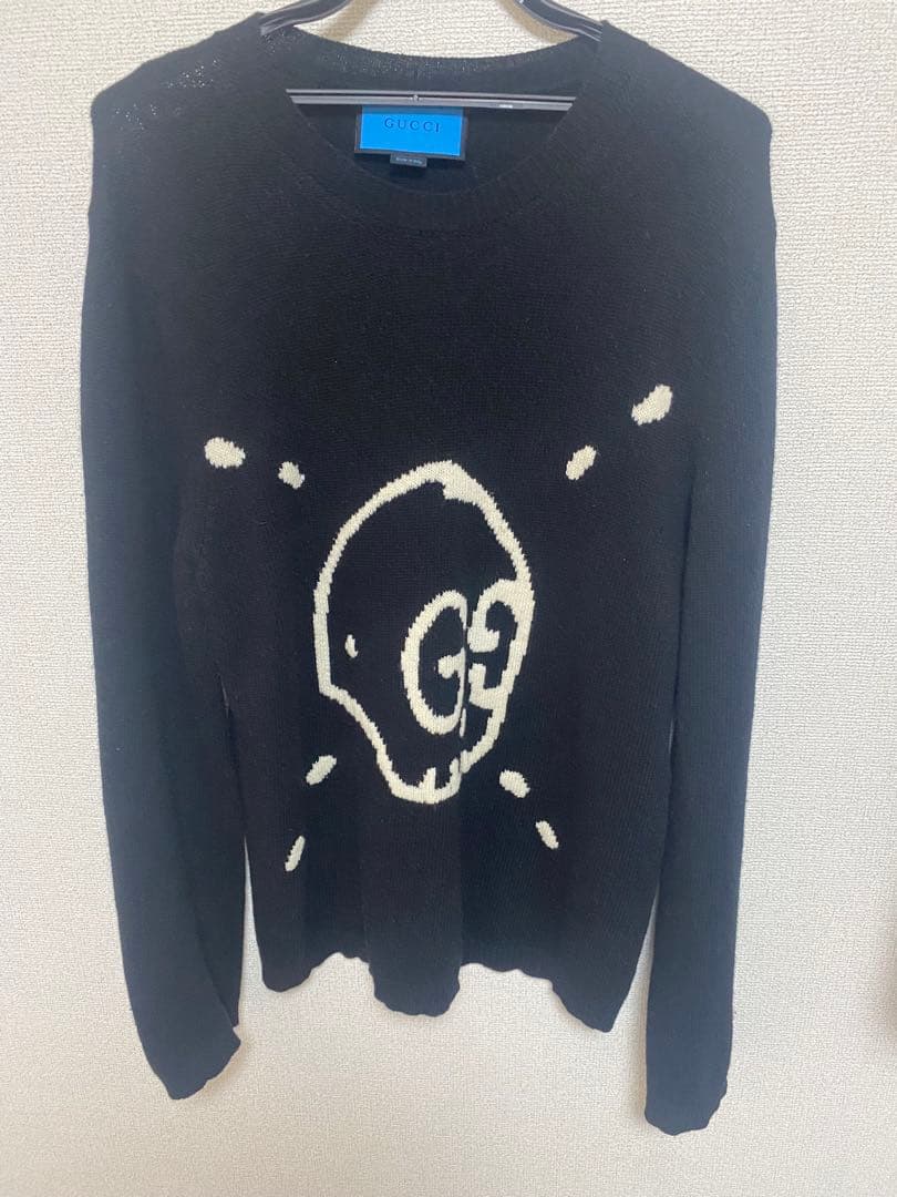 グッチ　スカル　ゴースト　ニット