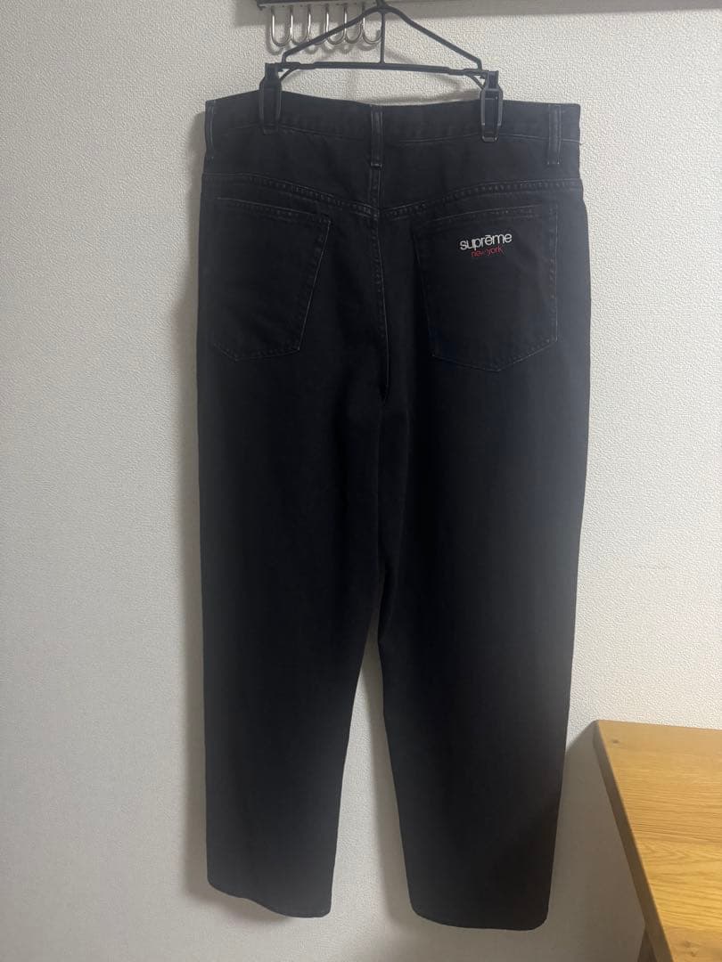 パンツ Supreme Baggy Jean Black