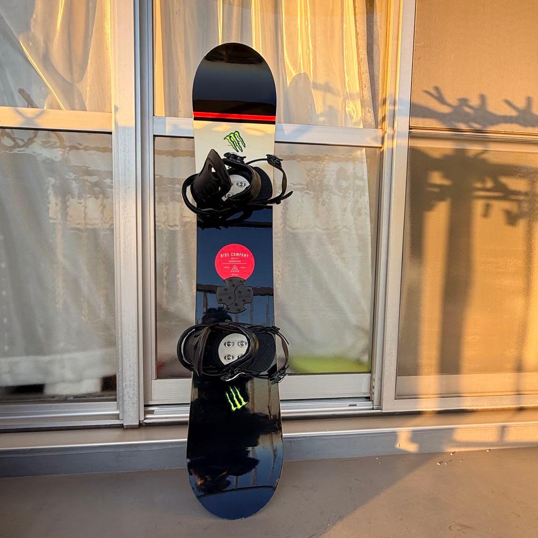 エ*ン様 スノーボード、ビィンディング、ケースのセットFLUX RIDE ゴーグ