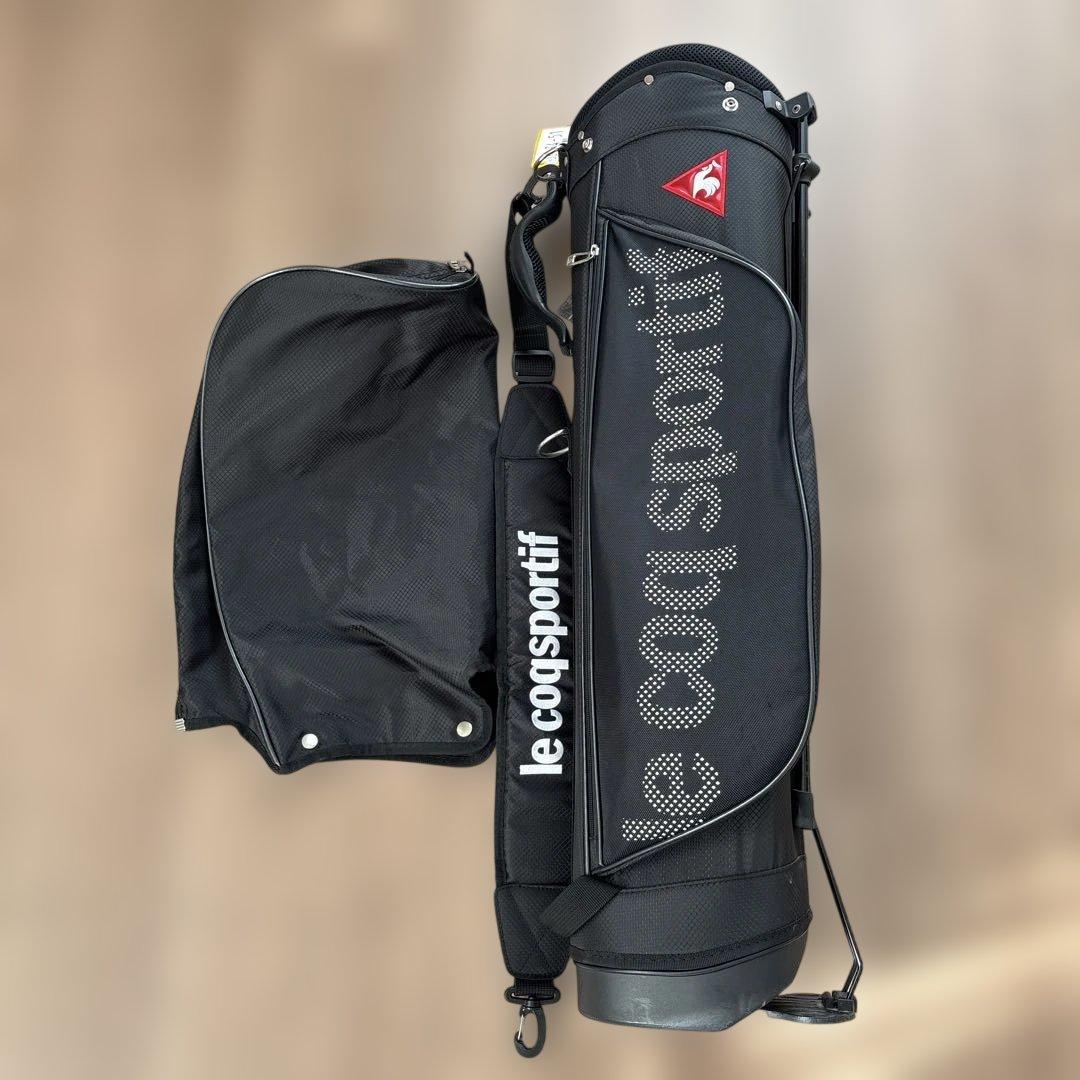 le coq sportif ゴルフバッグ ブラック