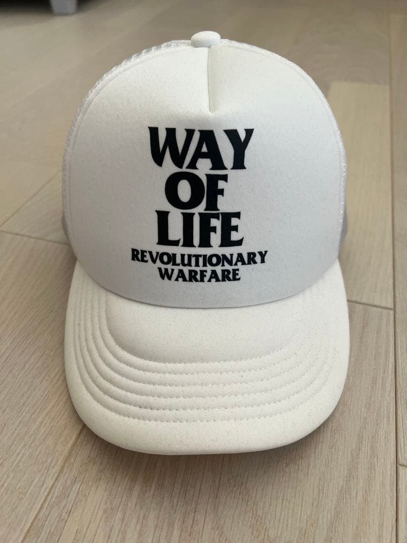 RATS【ラッツ】MESH CAP WAY OF LIFE 25ss ホワイト